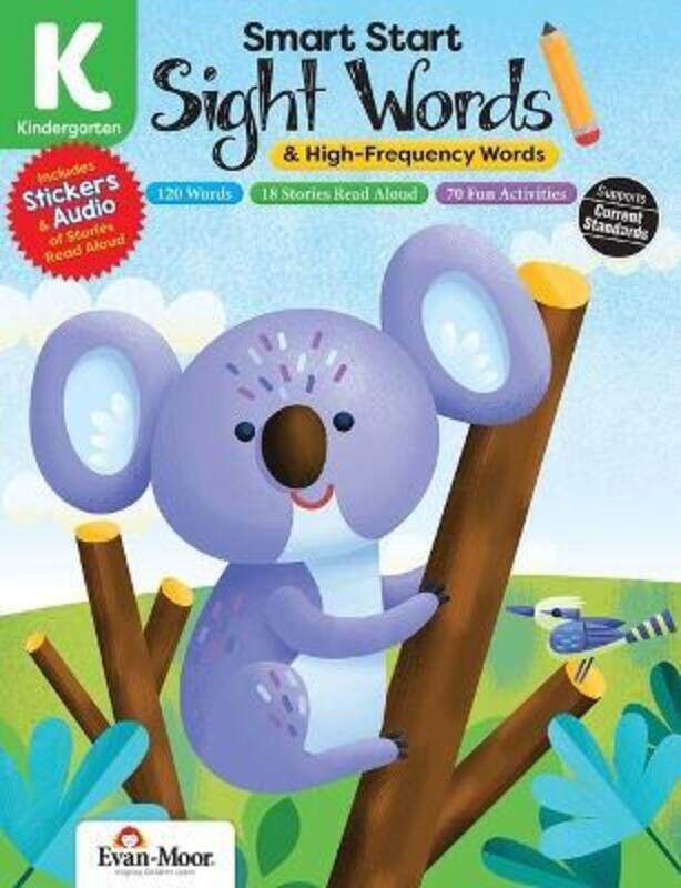 

Smart Start: Sight Words and High-Frequency Words, Grade K, Paperback Book, By: Evan-Moor Corporation