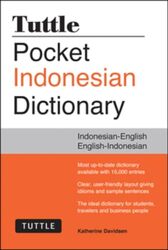 Tuttle Pocket Indonesian Dictionary Indonesianenglish Englishindonesian By Davidsen Katherine Paperback