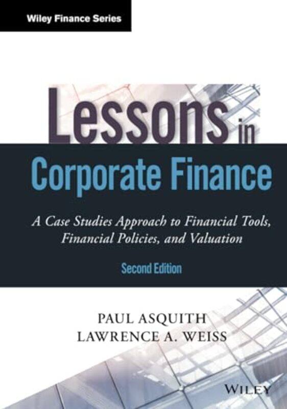 

Lessons in Corporate Finance by Melly Author Me-Hardcover