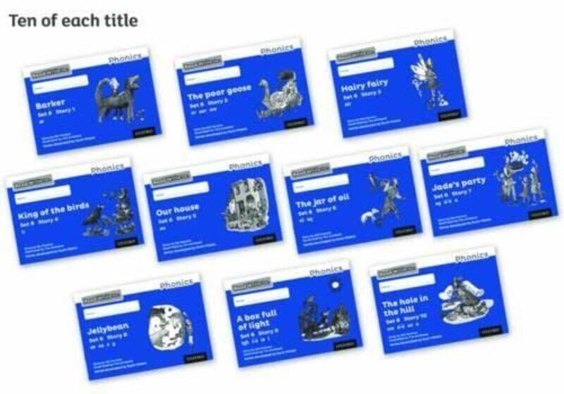 

Read Write Inc Phonics Blue Set 6 Core Black & White Storybooks Pack of 100 by Maribeth Price-Paperback