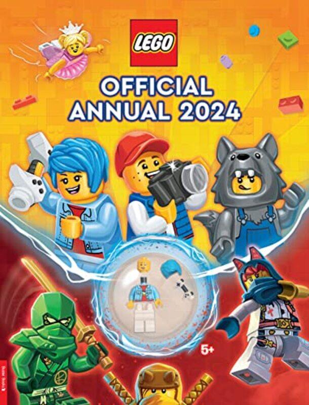 

Lego Books Official Annual 2024 With Gamer Lego Minifigure By Legobuster Books...Hardcover