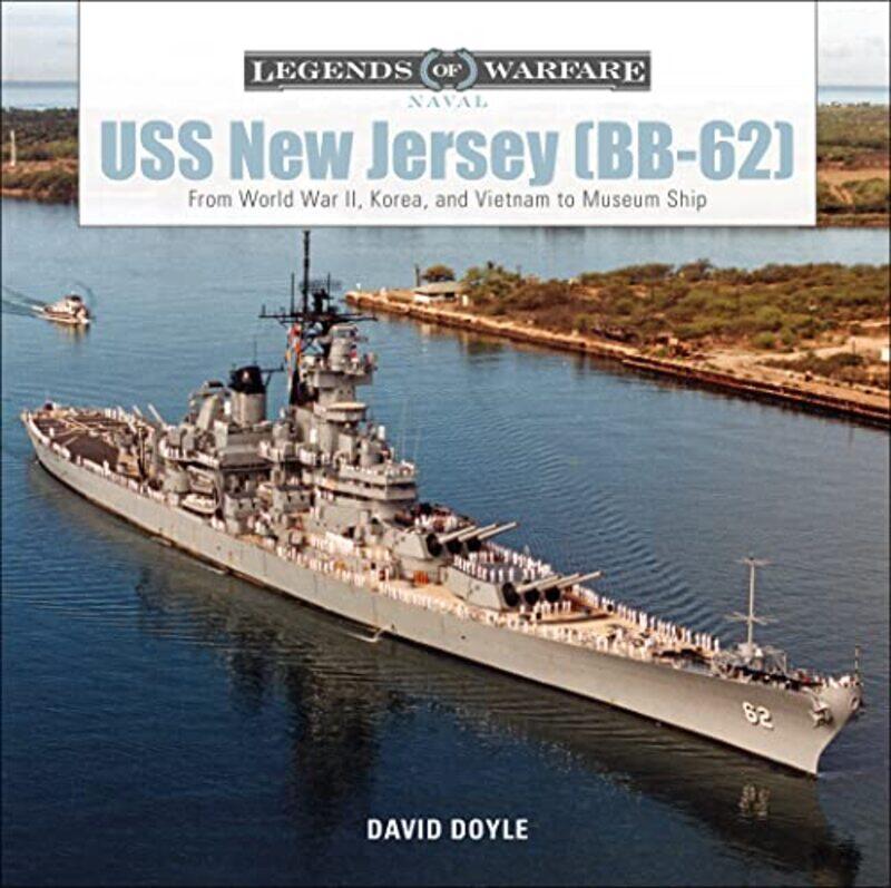 

USS New Jersey BB62 by David Doyle-Hardcover