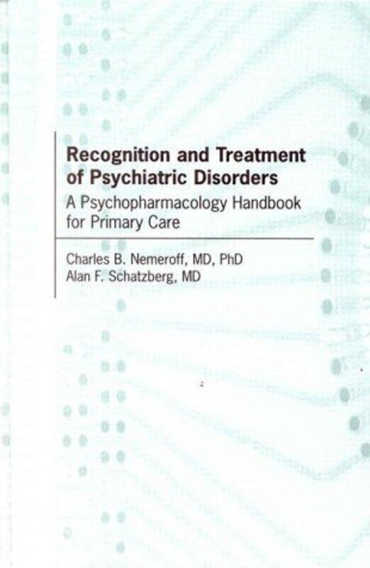 

Recognition and Treatment of Psychiatric Disorders by Manami Okazaki-Hardcover