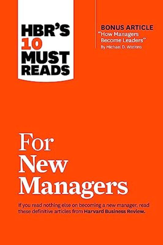 

Hbrs 10 Must Reads For New Managers By Harvard Business Rev...Paperback