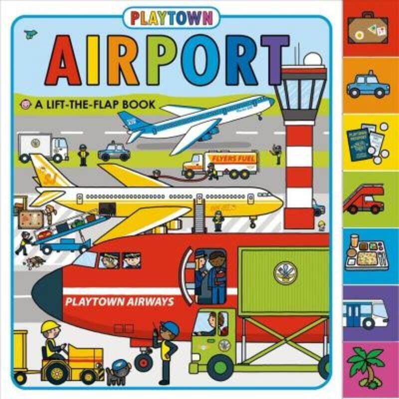 

Playtown: Airport: A Lift-The-Flap Book.paperback,By :Priddy, Roger