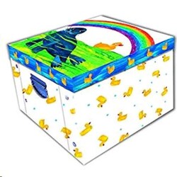 Ten Little Ducks Collapsible Storage Box, By: Robert Frederick