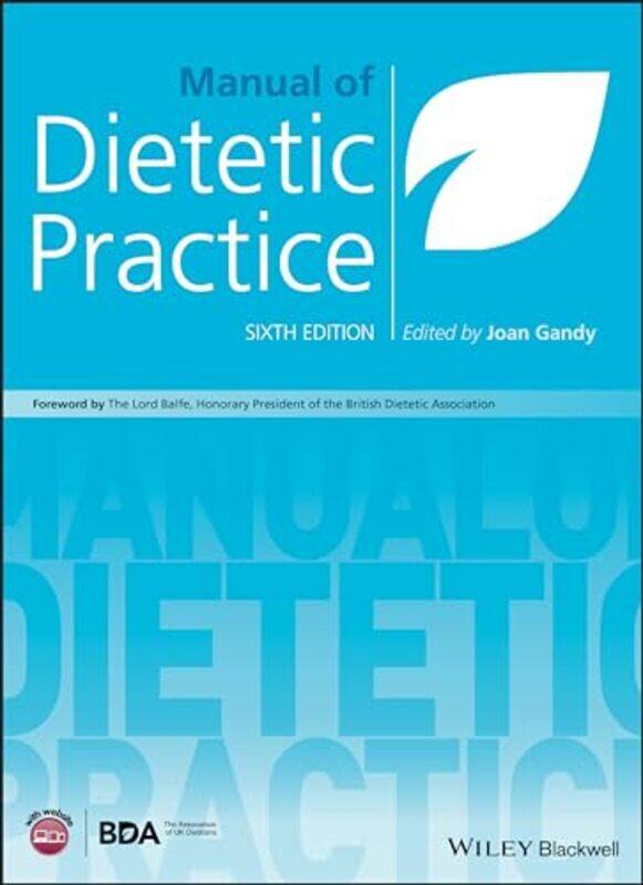 

Manual of Dietetic Practice by Joan PhD, Freelance Dietitian Gandy-Hardcover