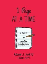 1 Page at a Time (Red): A Daily Creative Companion.paperback,By :Kurtz, Adam J