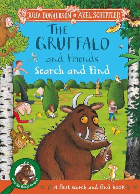 

The Gruffalo and Friends Search and Find by Julia Donaldson -Paperback