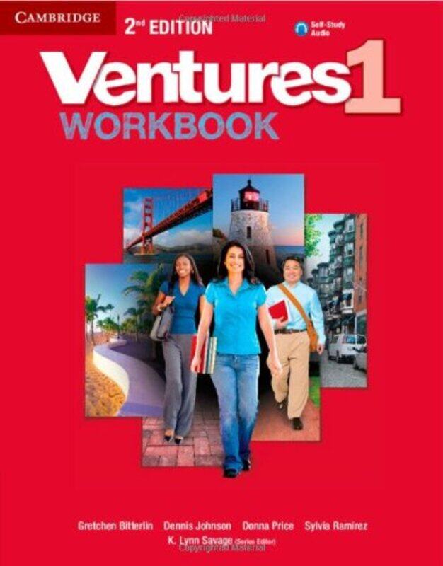 

Ventures Level 1 Workbook With Audio Cd by Bitterlin, Gretchen - Johnson, Dennis - Price, Donna - Ramirez, Sylvia - Savage, K. Lynn - Paperback