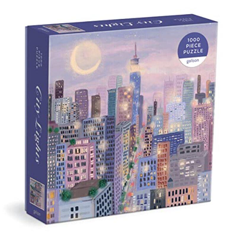 

City Lights 1000 Pc Puzzle In A Square B By Laforme Joy - Hardcover