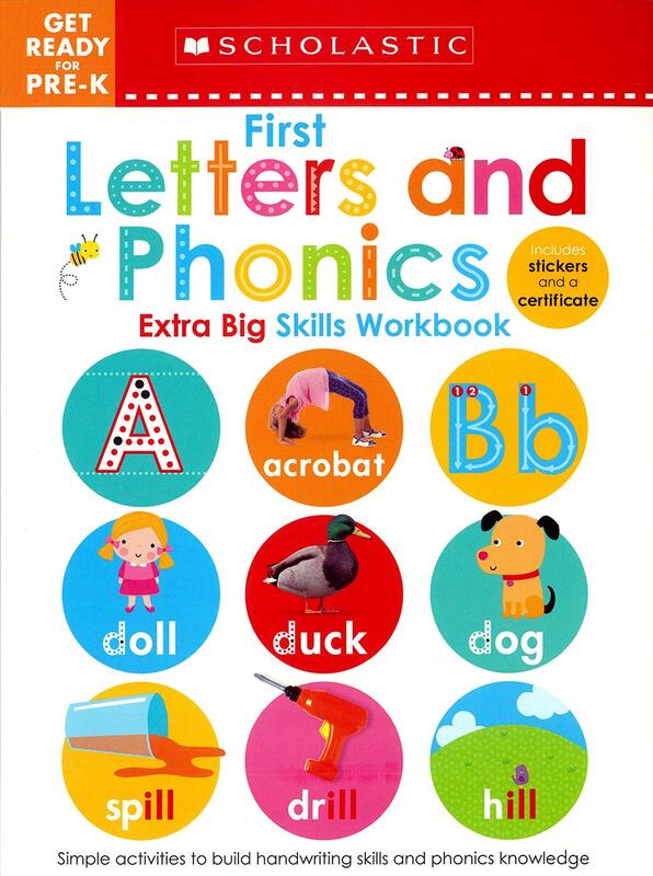 1st Letters and Phonics, Paperback Book, By: Scholastic Early Learners