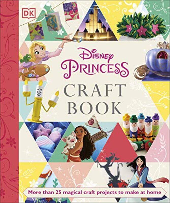 

Disney Princess Craft Book by Elizabeth Dowsett-Paperback