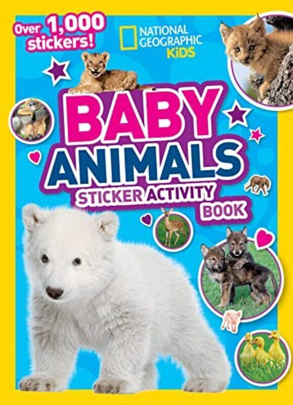 

Baby Animals Sticker Activity Book,Paperback by National Geographic Kids