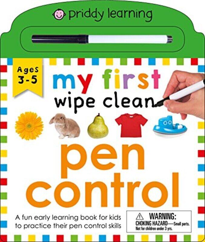 

My First Wipe Clean Pen Control By Priddy Roger Paperback