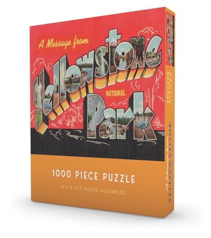 

Message From Yellowstone Puzzle 1000Pc By Gibbs Smith Gift - Hardcover