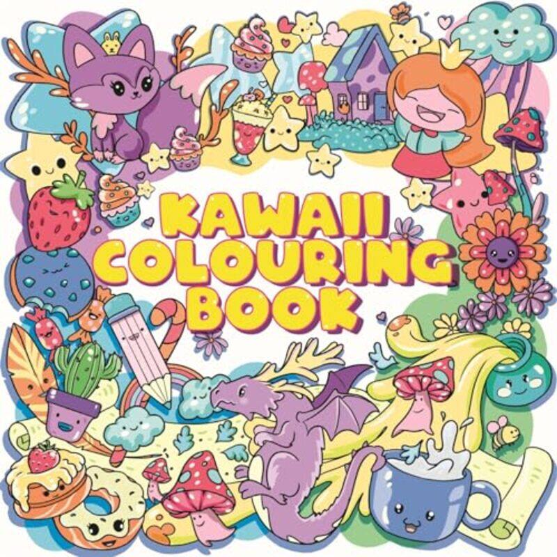 

Kawaii Colouring Book by Igloo Books-Paperback