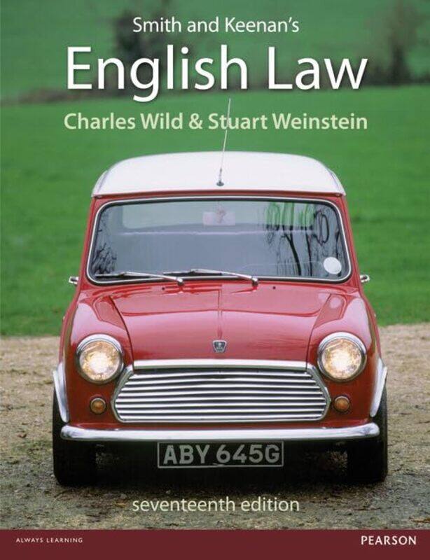 

Smith and Keenans English Law by Randy Johnson-Paperback