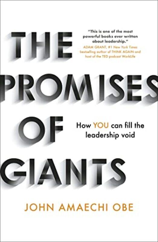 

The Promises of Giants by John Amaechi-Hardcover