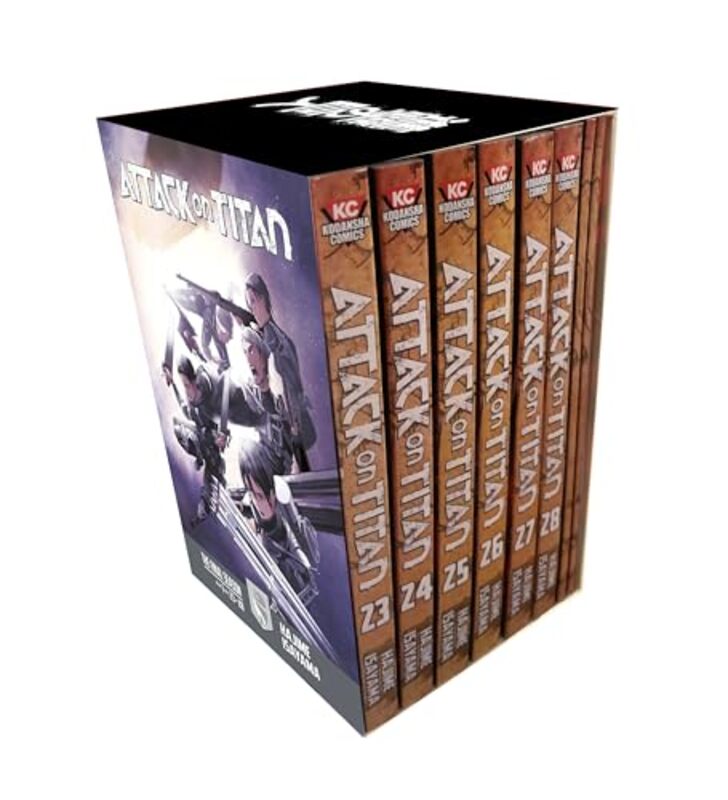 

Attack on Titan The Final Season Part 1 Manga Box Set by Hajime Isayama-Paperback