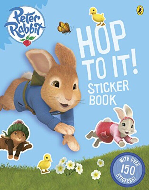 

Peter Rabbit Animation Hop to It! Sticker Book by William Anthony-Paperback