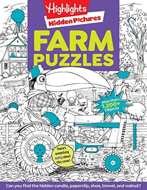 

Farm Puzzles By Highlights Paperback