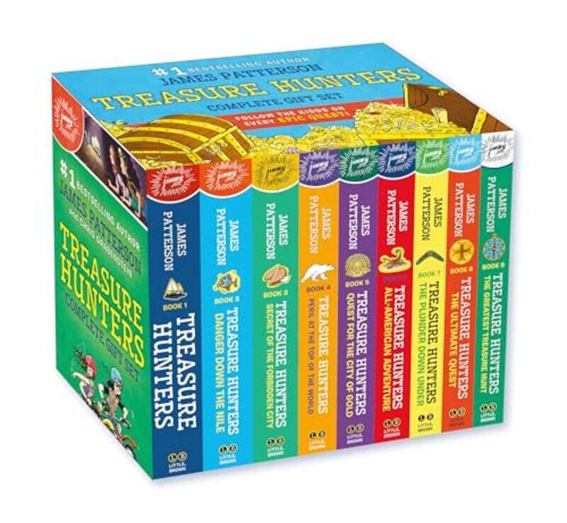 

Bx-Treasure Hunters Comp Pb Gift Set By Patterson James - Paperback