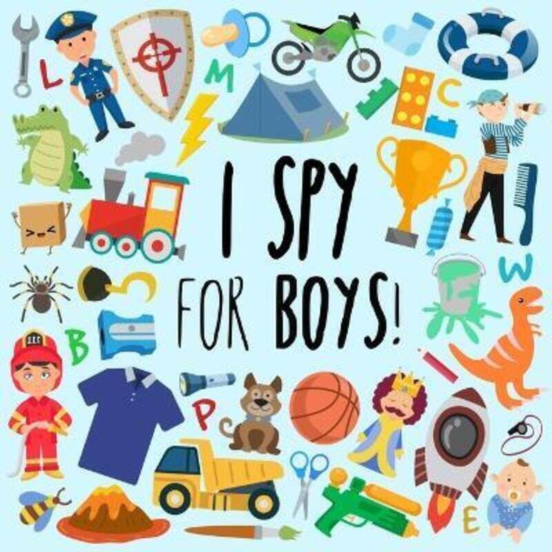 

I Spy - For Boys!: A Fun Guessing Game for 3-5 Year Olds.paperback,By :Books, Webber