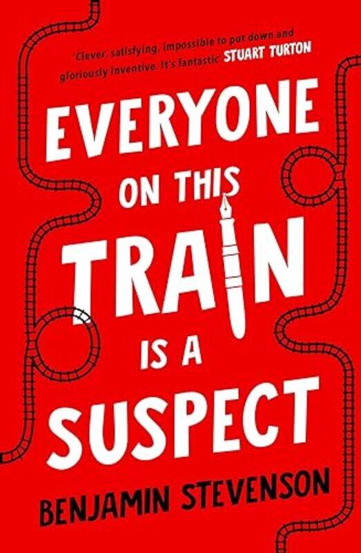 

Everyone On This Train Is A Suspect by Benjamin Stevenson-Hardcover