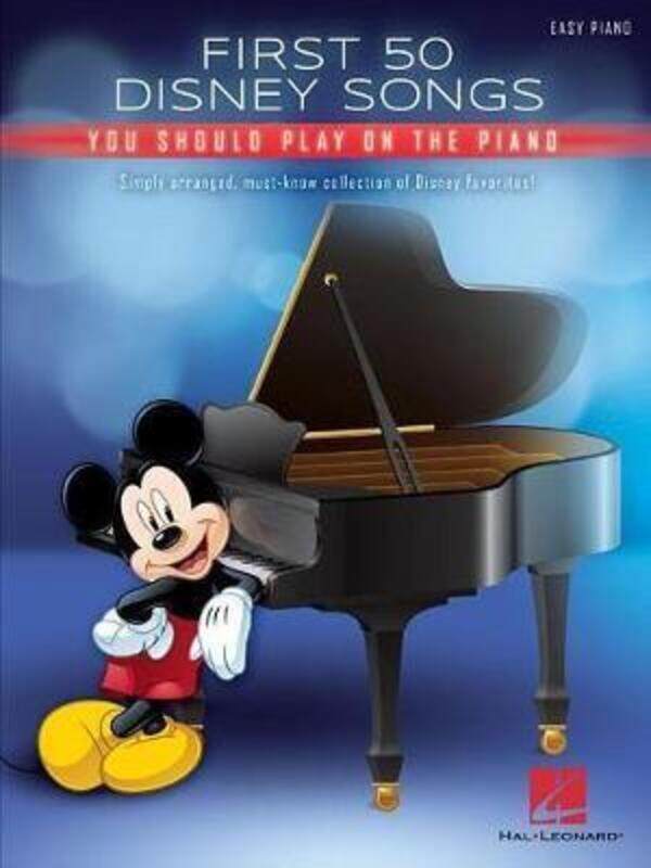 

First 50 Disney Songs You Should Play on the Piano.paperback,By :Hal Leonard Publishing Corporation - Disney