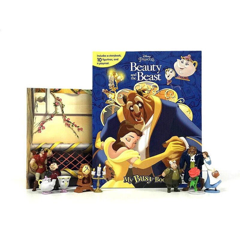 

Beauty and the Beast: My Busy Book, Board Book, By: Phidal Publishing Inc.