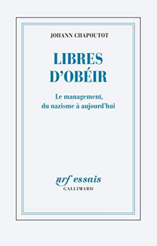 

Libres Dobeir by Johann Chapoutot-Paperback