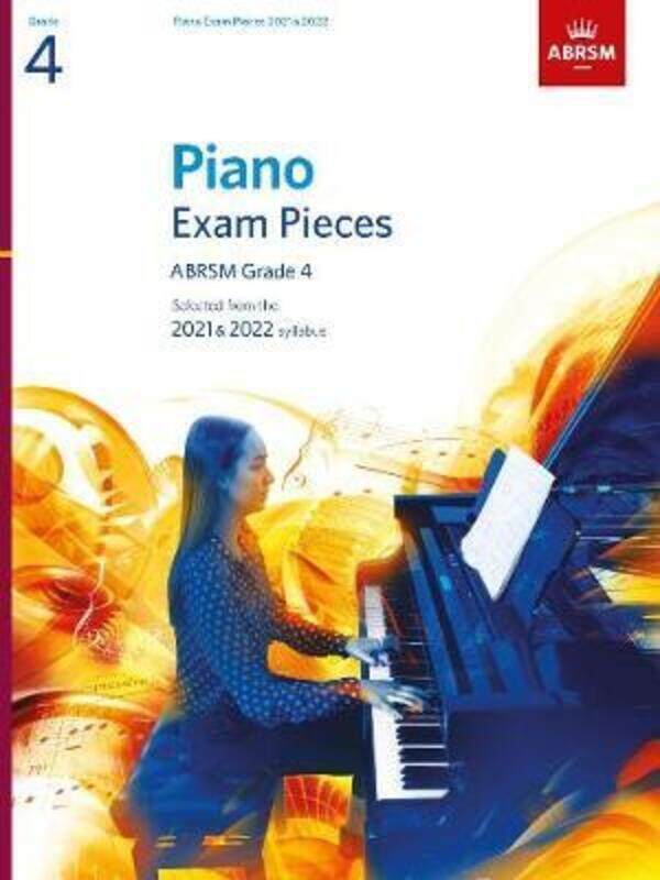 

Piano Exam Pieces 2021 & 2022, ABRSM Grade 4: Selected from the 2021 & 2022 syllabus.paperback,By :ABRSM