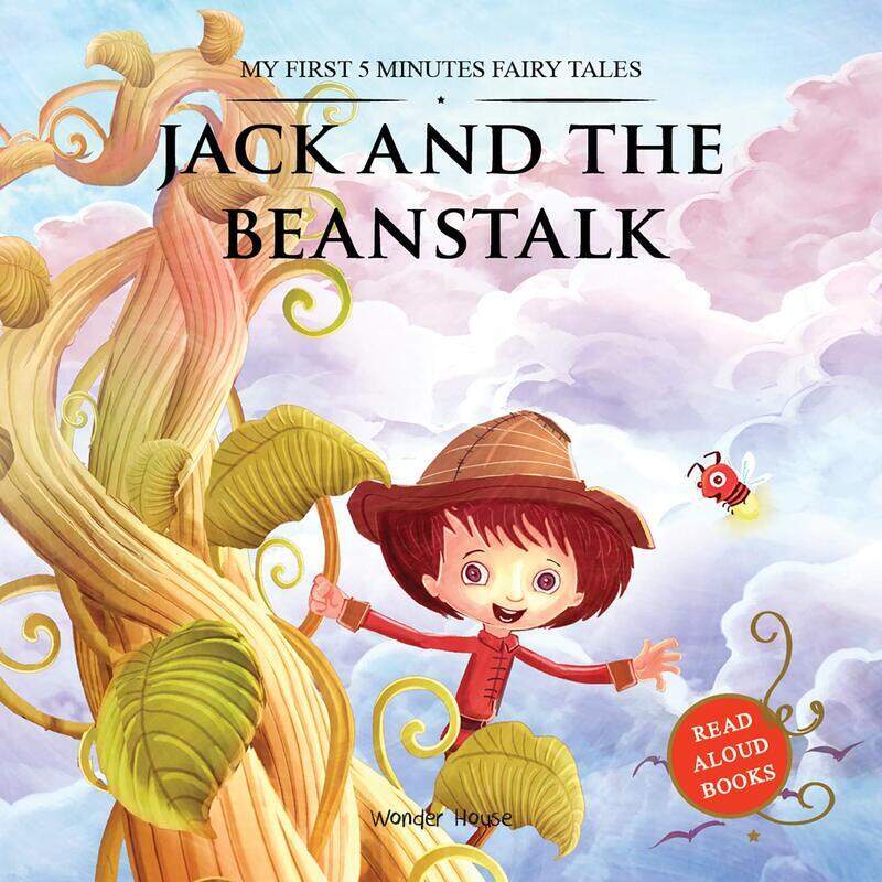 

My First 5 Minutes Fairy Tales Jack and the Beanstalk: Traditional Fairy Tales For Children, Paperback Book, By: Wonder House Books