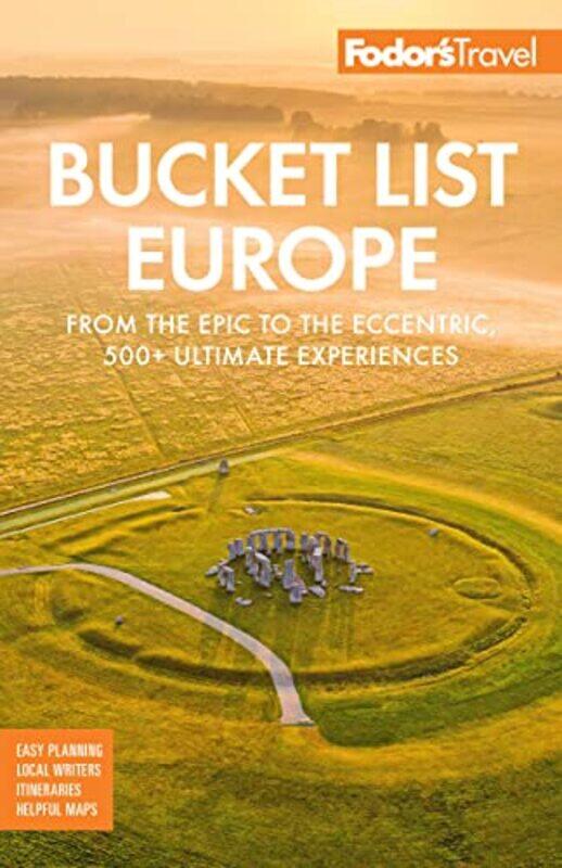 

Bucket List Europe by Fodors Travel Guides-Paperback