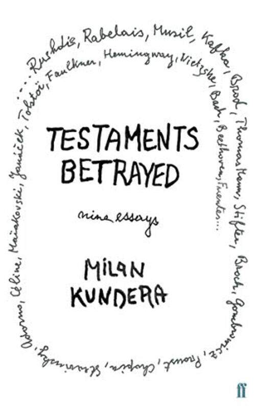 

Testaments Betrayed by Milan Kundera-Paperback