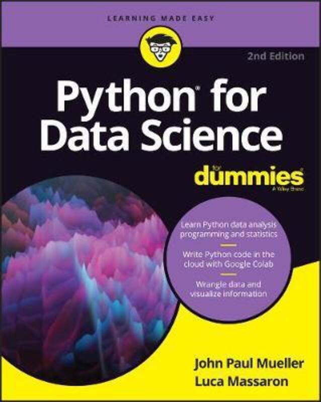 Python for Data Science For Dummies.paperback,By :Mueller, John Paul - Massaron, Luca