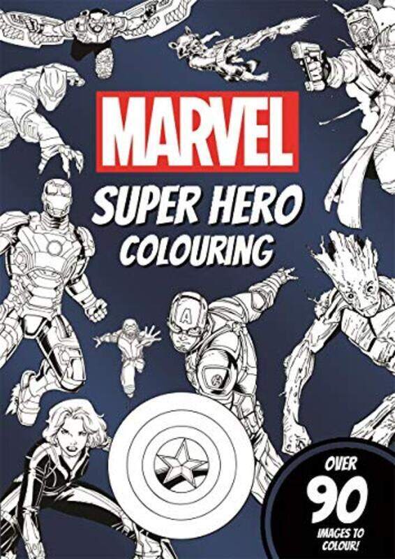 

Marvel Super Hero Colouring,Paperback by Igloo Books
