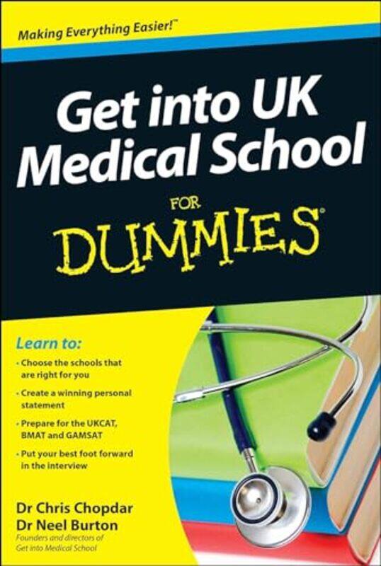 

Get into UK Medical School For Dummies by Chuck D PierceAlemu Beeftu-Paperback