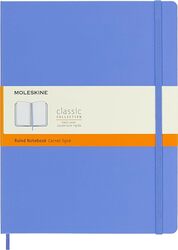 Moleskine Extra Large Ruled Hardcover Notebook Hydrangea Blue by Moleskine..Paperback