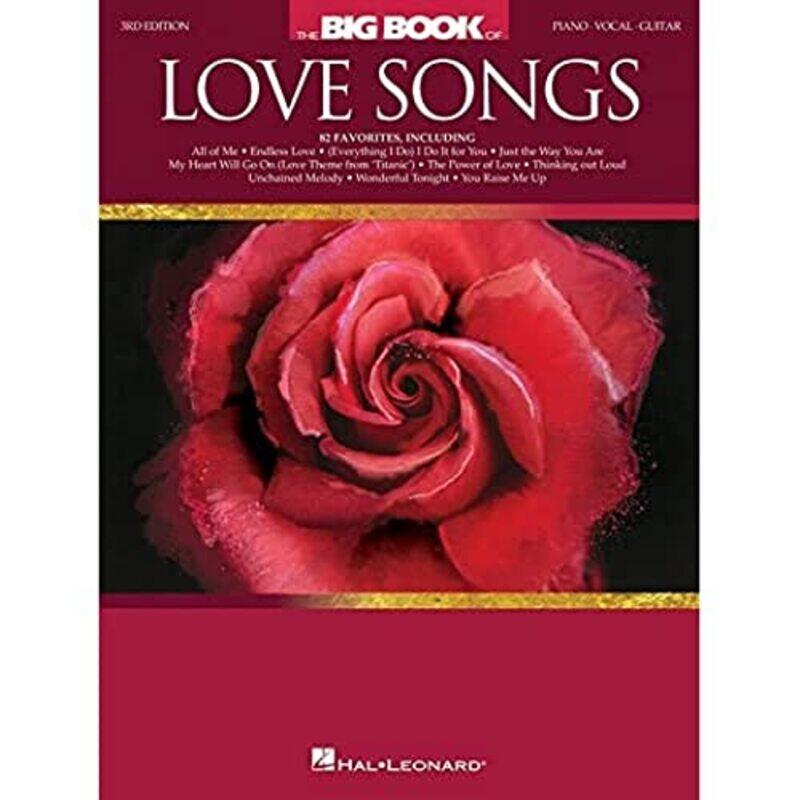 

The Big Book Of Love Songs Pianovocalguitar by Hal Leonard Publishing Corporation - Paperback
