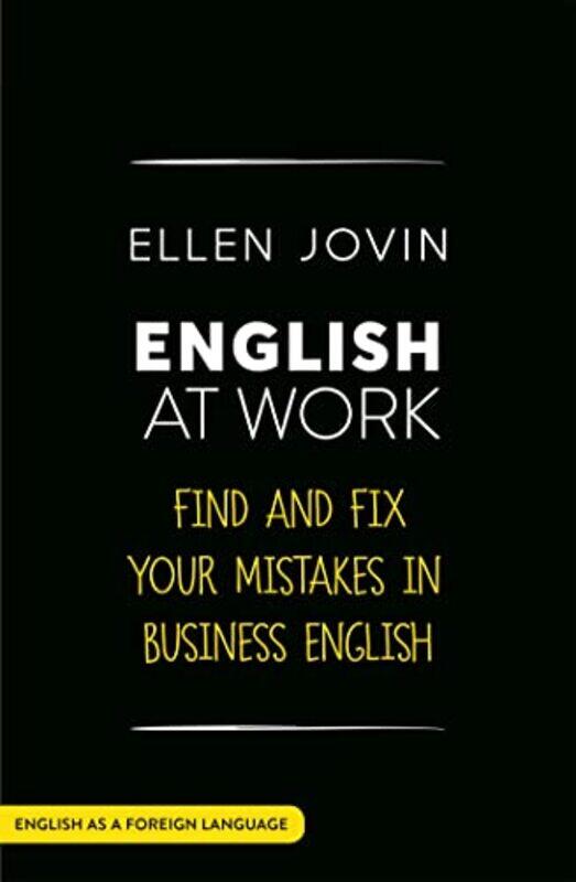 

English At Work by Ellen Jovin-Paperback