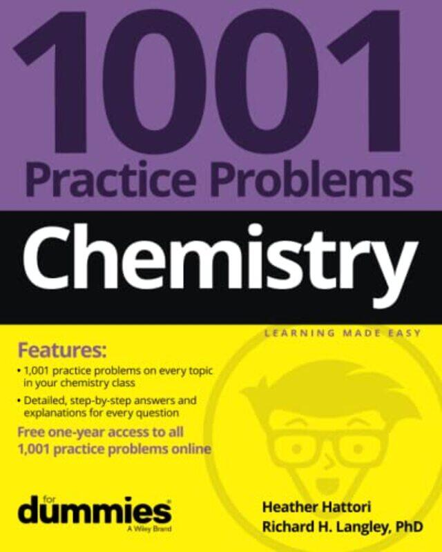 

Chemistry 1001 Practice Problems For Dummies Free Online Practice by Rabab HamiduddinAmal AliIlham SalimaneMaha Sharba-Paperback