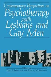 Contemporary Perspectives On Psychotherapy With Lesbians And Gay Men by Terry S SteinCarol J Cohen-Paperback