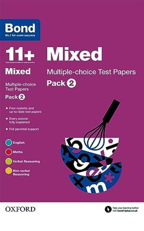 

Bond 11+ Mixed Multiplechoice Test Papers Pack 2 by Down, Frances - Primrose, Alison - Lindsay, Sarah - Bond 11+ Paperback