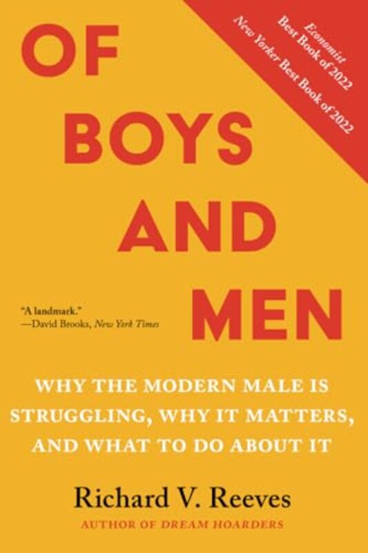 

Of Boys And Men By Reeves Richard - Paperback