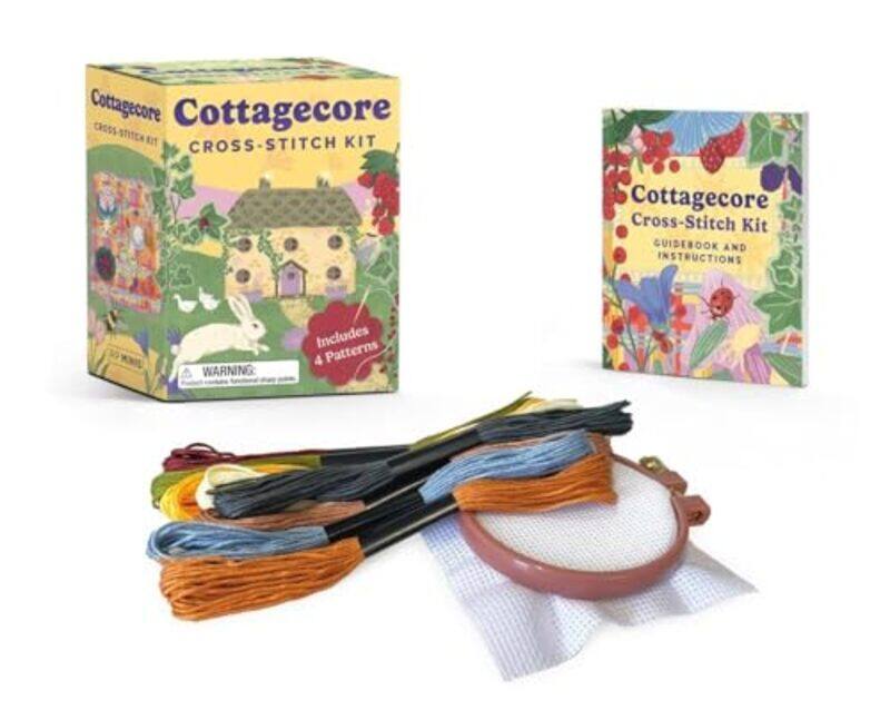 

Cottagecore Cross Stitch Kit By Caetano Sosae - Paperback