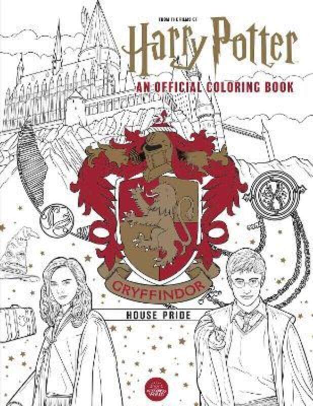 

Harry Potter: Gryffindor House Pride: The Official Coloring Book: (Gifts Books for Harry Potter Fans.paperback,By :Insight Editions