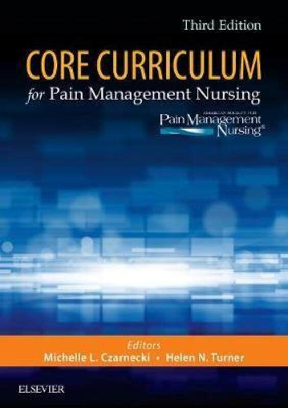 

Core Curriculum for Pain Management Nursing.paperback,By :ASPMN