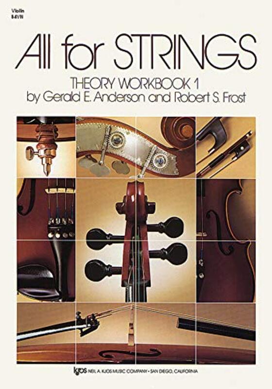 All For Strings Theory Workbook 1 Violin by Frost, Robert Paperback